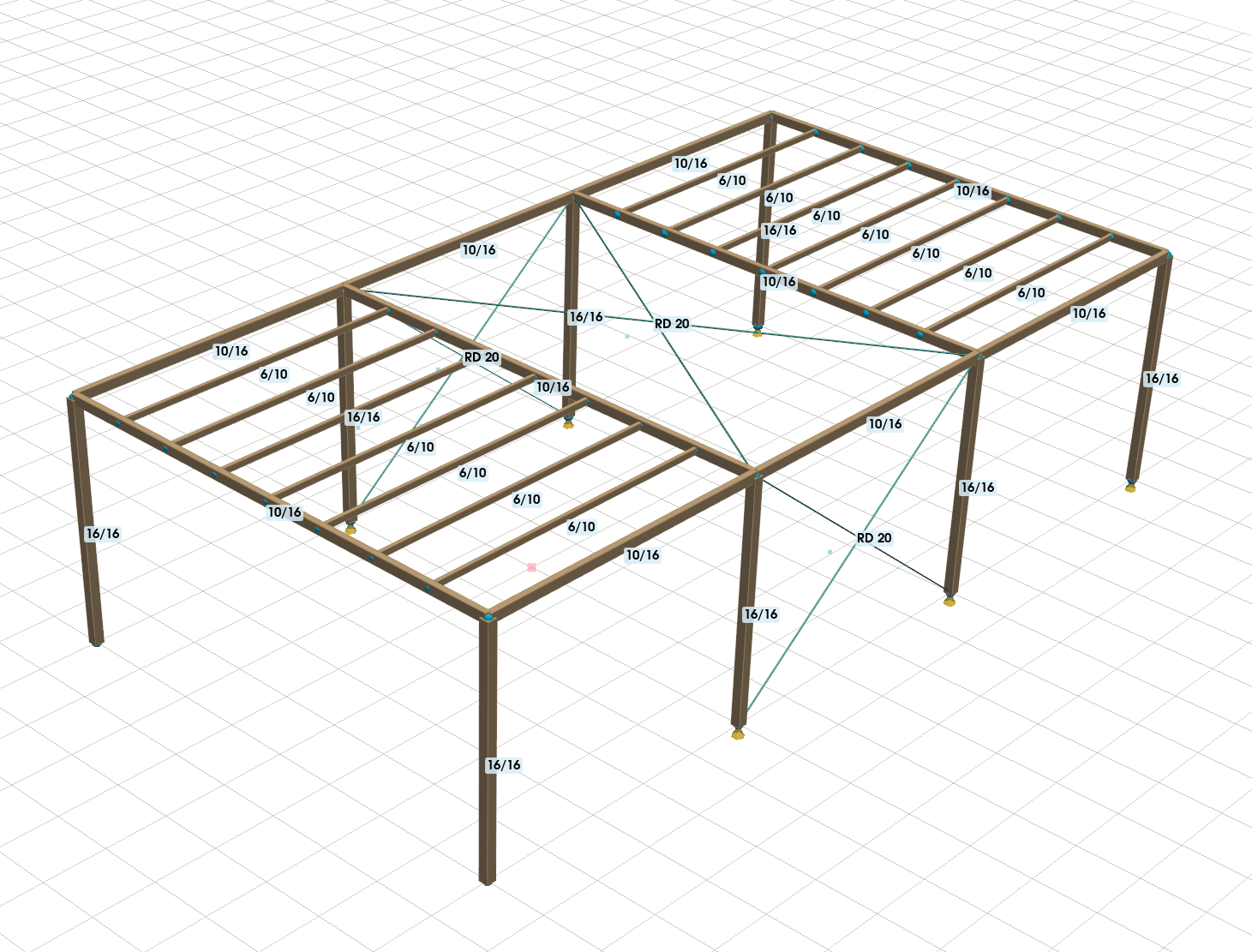 3D Stabwerk